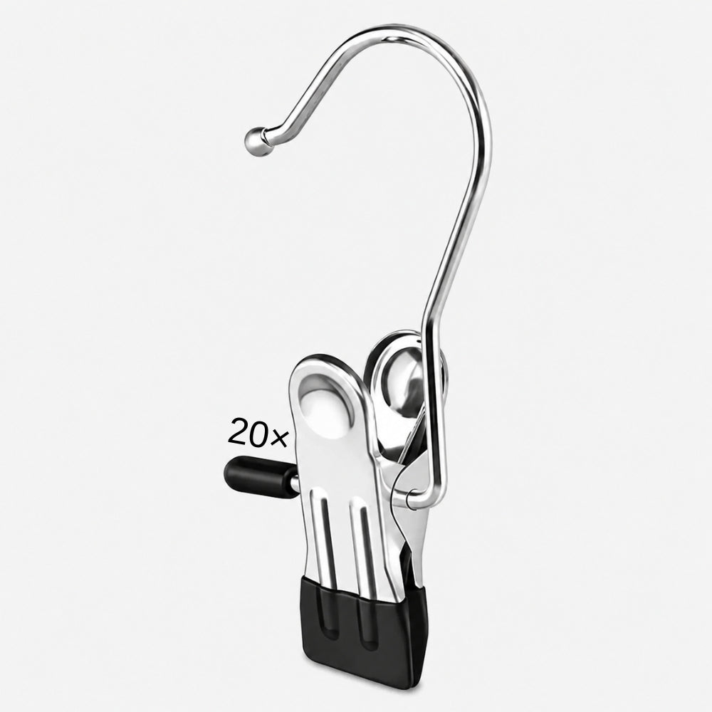 Clip appendiabiti multiuso