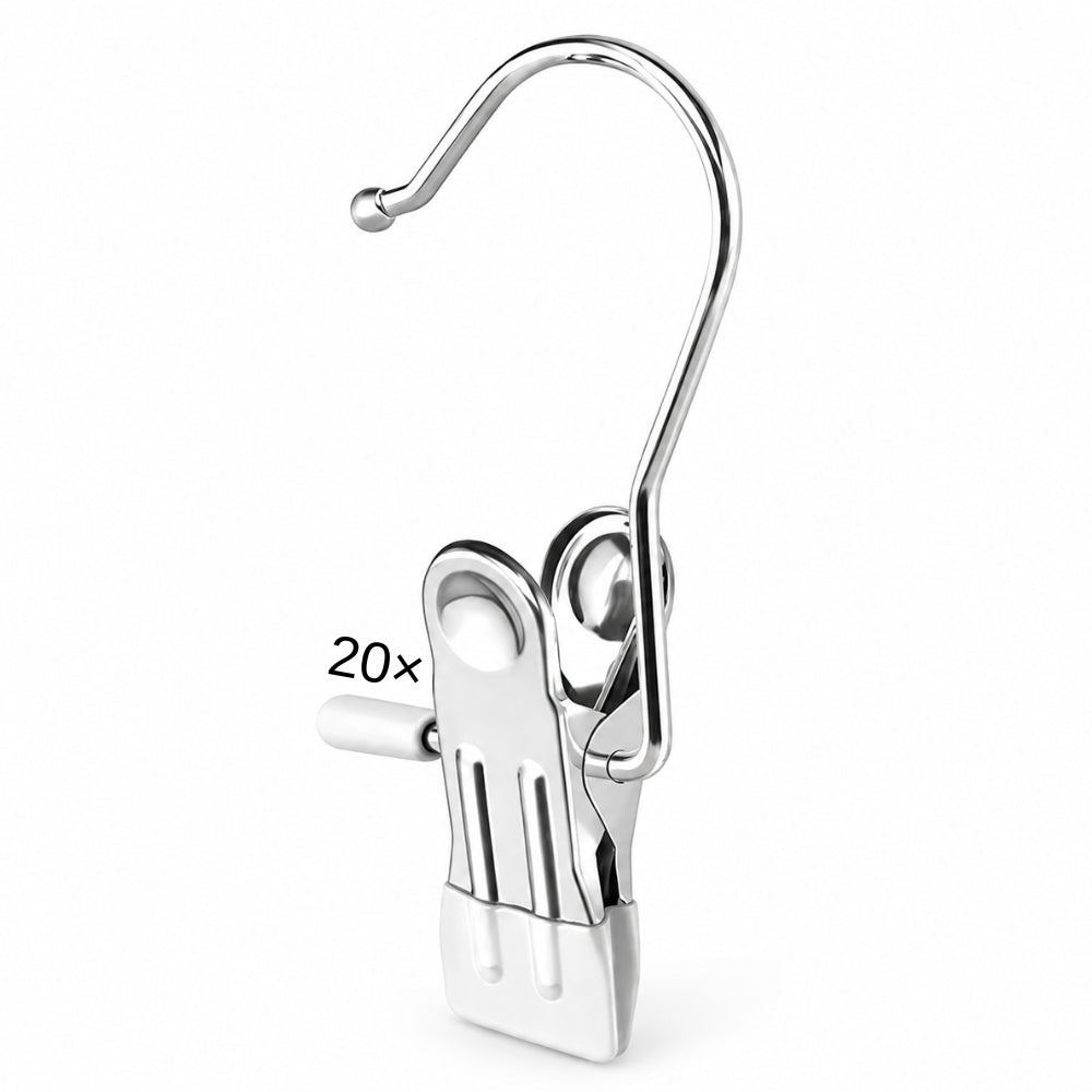 Clip appendiabiti multiuso