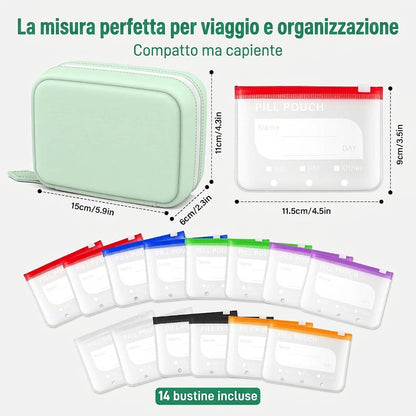 Pillfolio – Portapillole compatto
