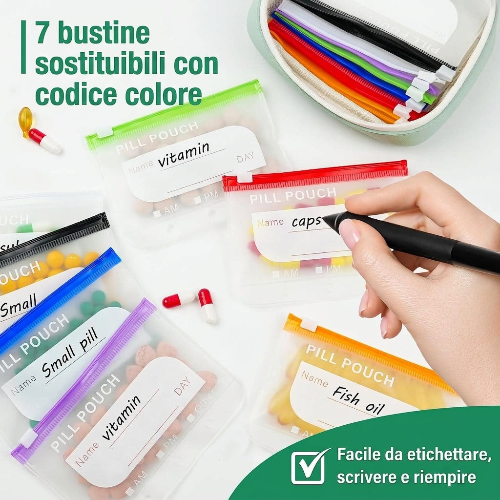 Pillfolio – Portapillole compatto