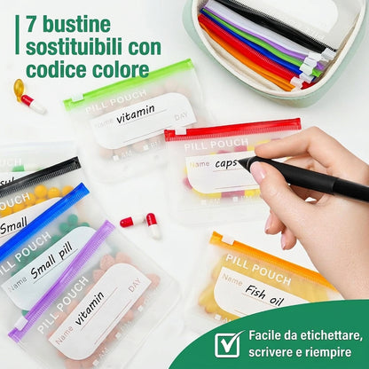 Pillfolio – Portapillole compatto