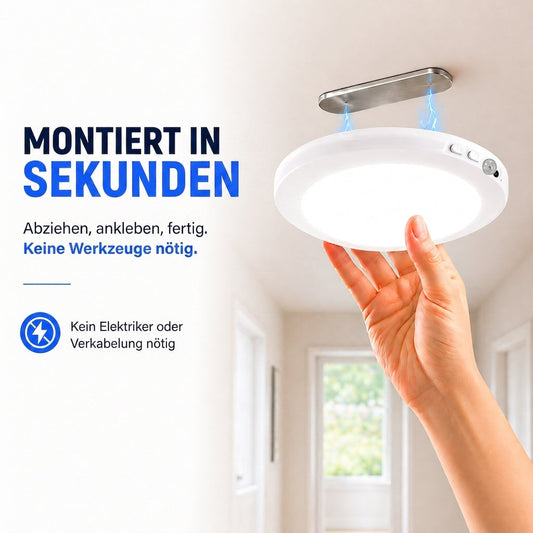 Lumora – Plafoniera magnetica senza fili