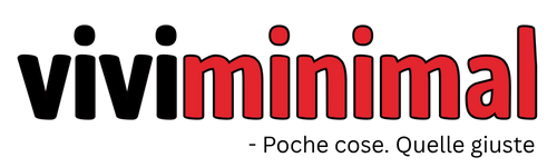 Viviminimal.com - Poche cose, Quelle giuste.